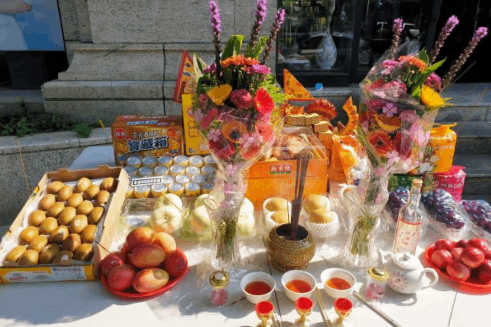 圖說1.中元普渡祭祀有撇步，按照習俗來安排普渡，既安心又有祈福意味。漾品啟鎂提供